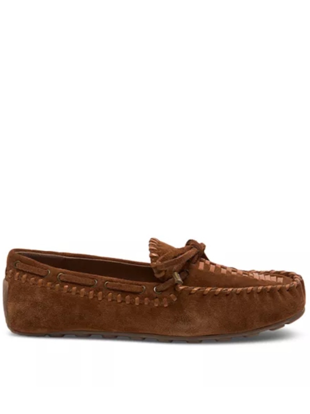 Free People Misty brown Suede Moccasin shoes NWT - Picture 7 of 16